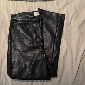 Wilfred Melina leather pants- black